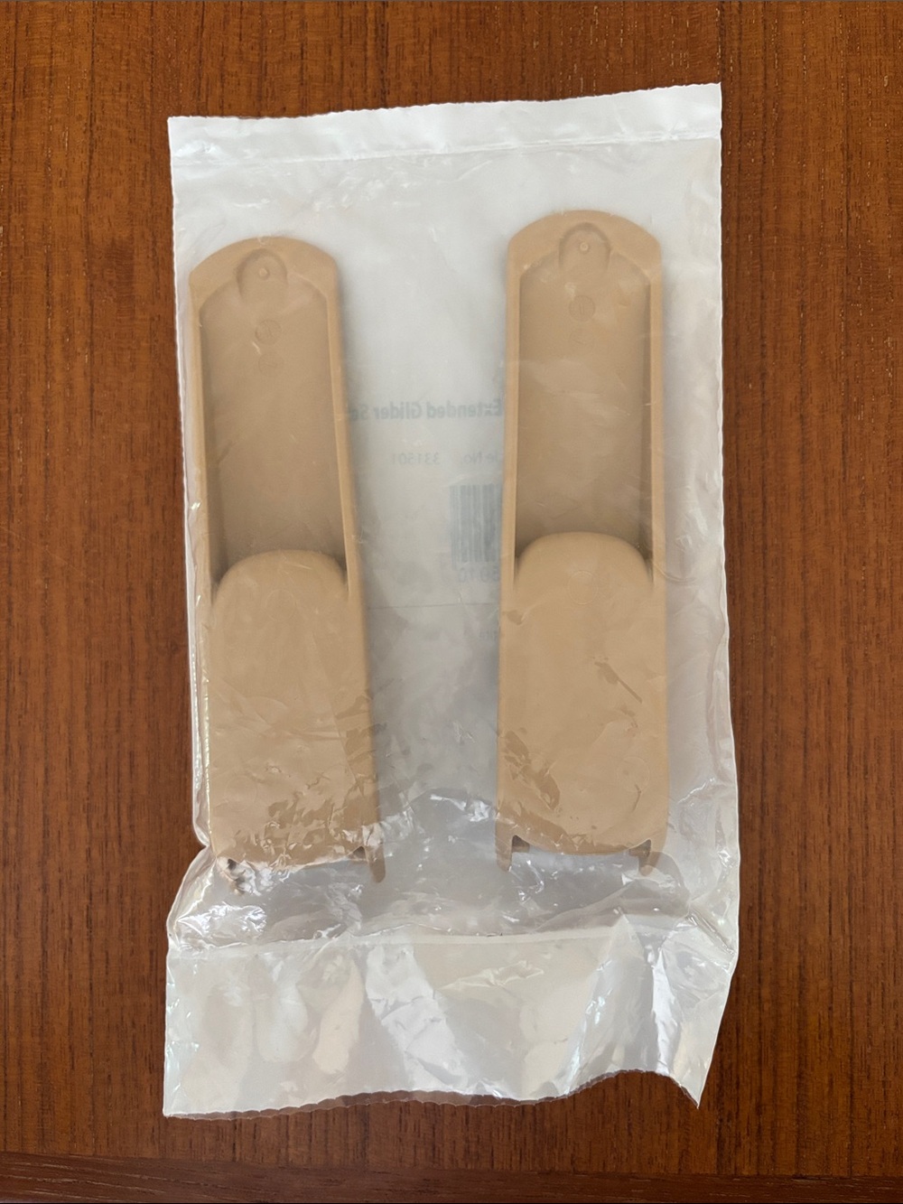 NWT Stokke Tripp Trapp Extended Glider Feet Set (Natural)